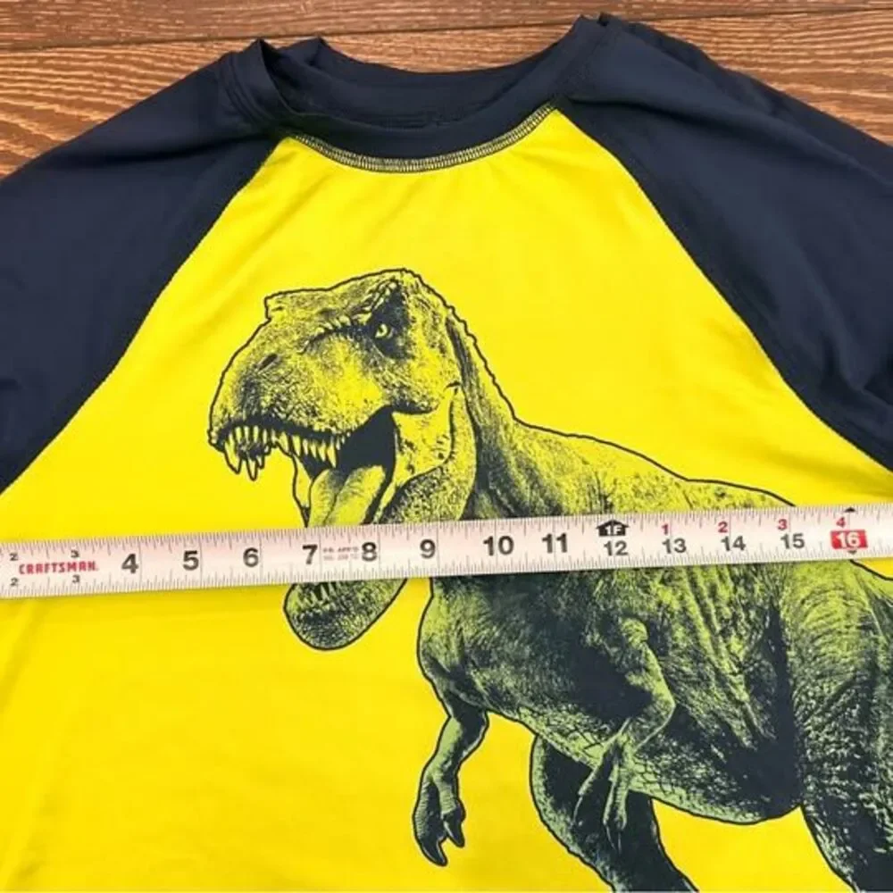 2 pcs Jurassic World Boys Rash guard Size 14/16
